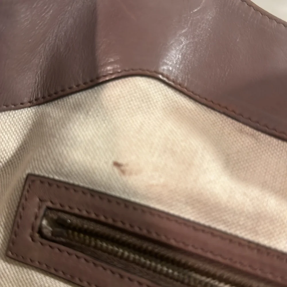 GUCCI Nude leather shopper bag - Picture 12 of 16